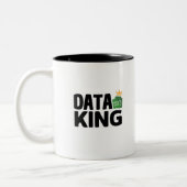 Data King Two-Tone Coffee Mok (Links)