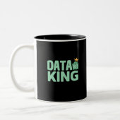 Data King Two-Tone Coffee Mok (Links)