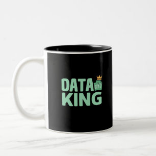 Data King Two-Tone Coffee Mok