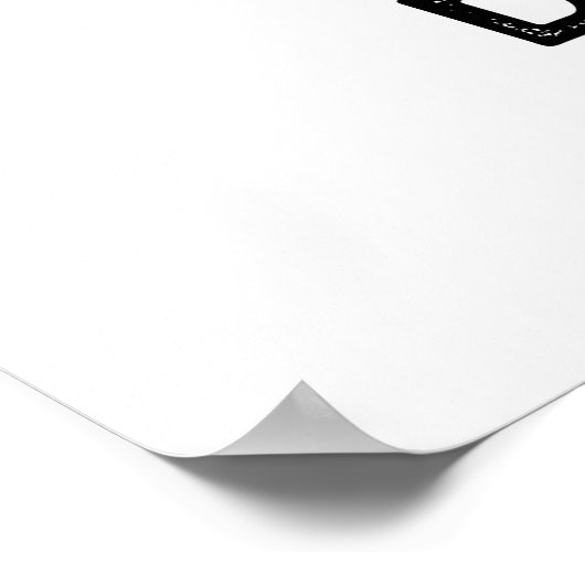 Data Leek Funny Computer Veggie Pun Poster (Hoek)