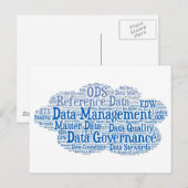 Data Management Cloud.jpg Briefkaart (Voorkant / Achterkant)