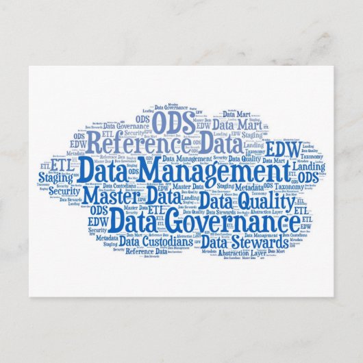 Data Management Cloud.jpg Briefkaart (Voorkant)