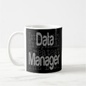 Data Manager Extraordinaire Koffiemok (Links)