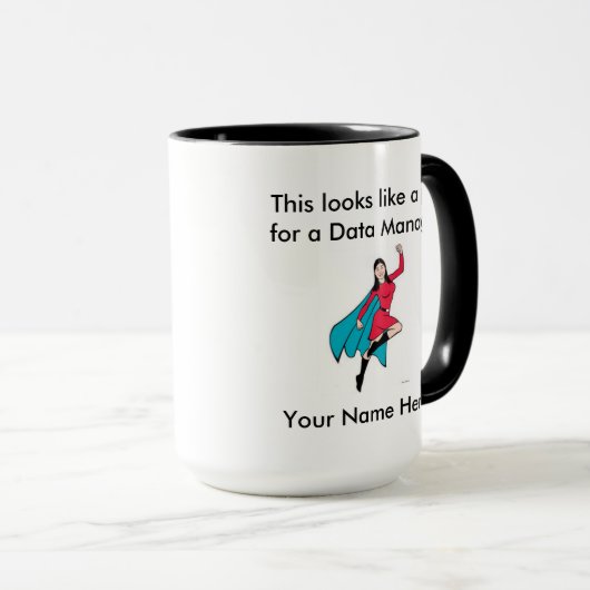 Data Manager Mok (Voorkant rechts)