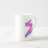 DATA > MENINGEN | Geek Bone China Mok - Helder (Voorkant rechts)