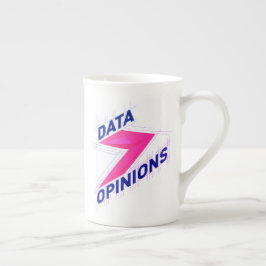 DATA > MENINGEN | Geek Bone China Mok - Helder