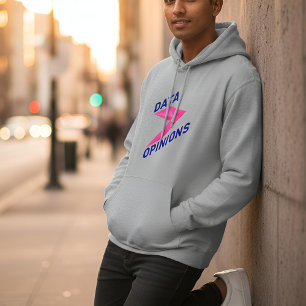 DATA > MENINGEN Hoodie Data Gedreven Stijl