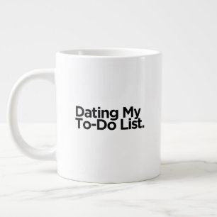 Data Mijn Takenlijst Grappig Verjaardagscadeau Grote Koffiekop