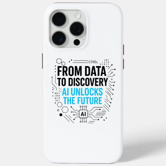 Data naar Discovery Hoesje | AI ontgrendelt toekom (Achterkant)