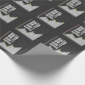 Data Nerd Behavior Analyst Statistics Scientist Cadeaupapier (Hoek)