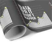 Data Nerd Behavior Analyst Statistics Scientist Cadeaupapier (Rol Hoek)