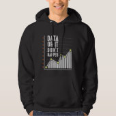 Data Nerd Behavior Analyst Statistics Scientist Hoodie (Voorkant)