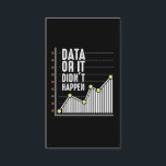 Data Nerd Behavior Analyst Statistics Scientist Visitekaartje<br><div class="desc">Het perfecte cadeautje voor een geregistreerde gedragstechnicus,  gegevenszenders en statistische geeks van Computer Scientist.</div>