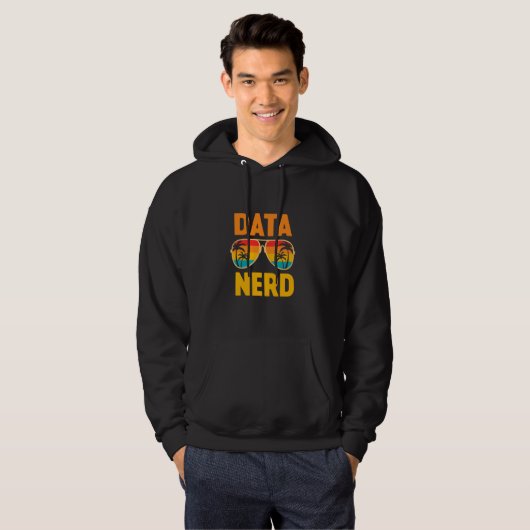 Data Nerd - Data Science and Statistics - Data Sci Hoodie (Voorkant volledig)