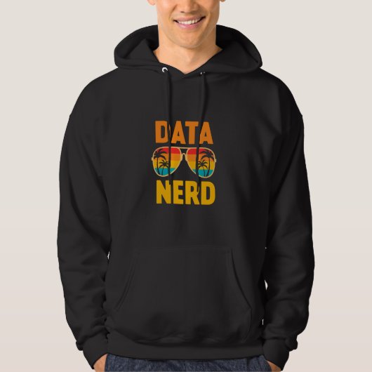 Data Nerd - Data Science and Statistics - Data Sci Hoodie (Voorkant)