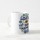Data of het is niet gebeurd Analytics & Humor Koffiemok (Voorkant links)