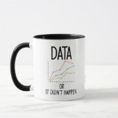 Data of het is niet gebeurd mok (Links)