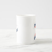 DATA > OPINIONS Bone China Mug | Geek Coffee Cup Porselein Kop (Voorkant)