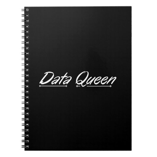 Data Queen - Accounting Notitieboek (Voorkant)
