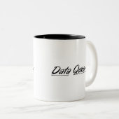 Data Queen - Accounting Two-Tone Coffee Mok (Voorkant rechts)