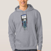 Data Save Retro Floppy Disk Hoodie (Voorkant)