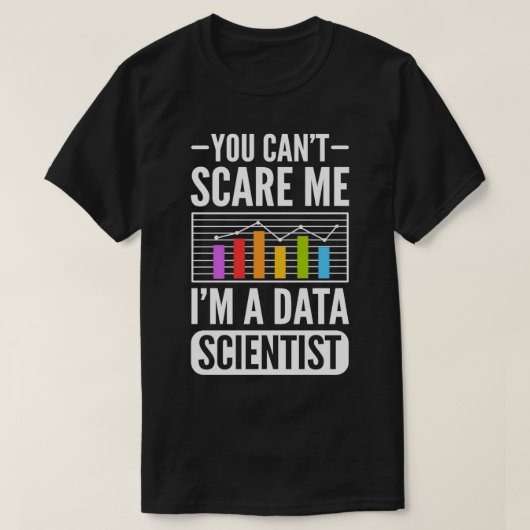 Data Science Big Data Analytics voor Data Scientis T-shirt (Design voorkant)