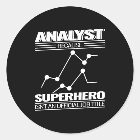 Data Science Data-analist Datatechnologie Statisti Ronde Sticker (Voorkant)