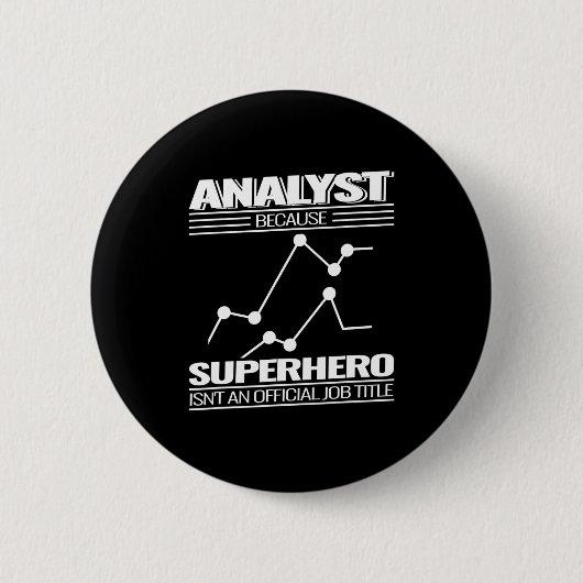 Data Science Data-analist Gegevens Technologie Sta Ronde Button 5,7 Cm (Voorkant)