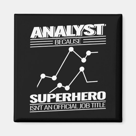 Data Science Data Analyst Data Technology Statisti Magneet (Voorkant)