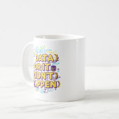 Data Science Design - Data of het is niet gebeurd Koffiemok (Voorkant links)