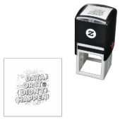 Data Science Design - Data of het is niet gebeurd Zelfinktende Stempel (In situ)