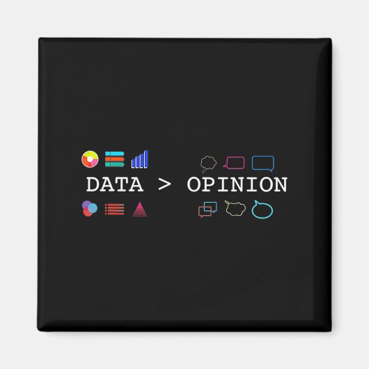 Data Science en statistiek gegevens zijn groter da Magneet (Voorkant)