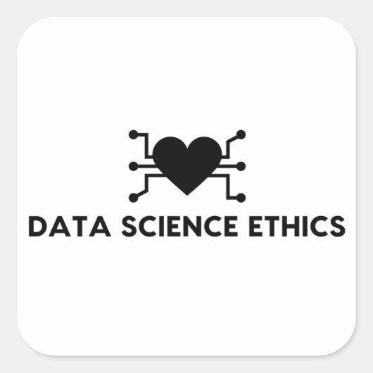 Data Science Ethics Sticker (Voorkant)