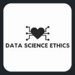 Data Science Ethics Sticker<br><div class="desc">Show uw liefde voor de Data Science Ethics Podcast door trots onze stickers weer te geven!</div>