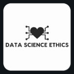 Data Science Ethics Sticker<br><div class="desc">Show uw liefde voor de Data Science Ethics Podcast door trots onze stickers weer te geven!</div>