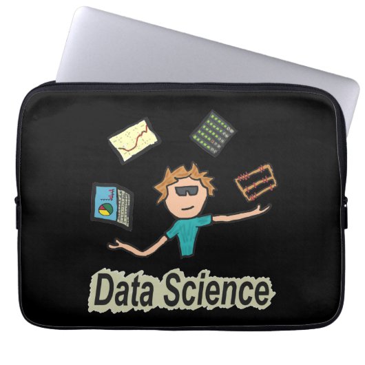 Data Science Laptop Sleeve (Voorkant)