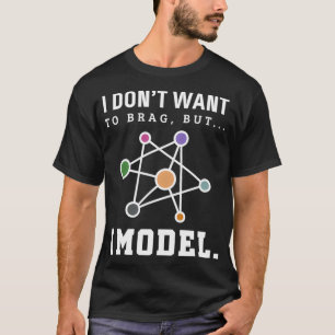 Data Science Model Funny Computer Scientist Pullov T-shirt