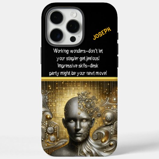 Data Science ontmoet creativiteit Case-Mate iPhone Case (Achterkant)