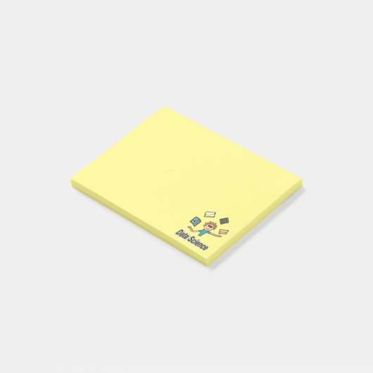 Data Science Post-it® Notes (Schuin)