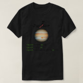 Data science Python programmeerbare numerieke pand T-shirt (Design voorkant)