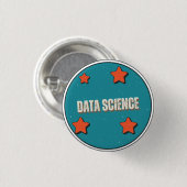 Data Science Ronde Button 3,2 Cm (Voorkant /achterkant)