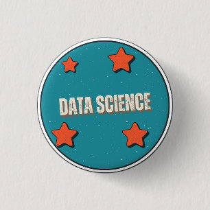Data Science Ronde Button 3,2 Cm