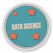 Data Science Sticker (Voorkant)