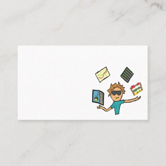 Data Science Visitekaartje (Voorkant)