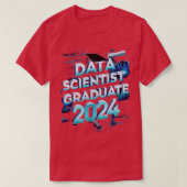 data scientist Afstuderen 2024 Grappig Statistisch T-shirt (Design voorkant)