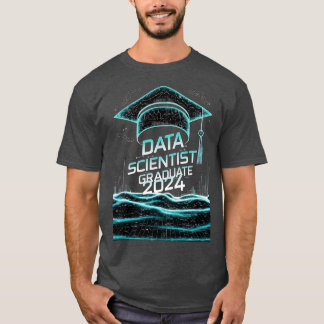 data scientist Afstuderen 2024 Grappig Statistisch T-shirt