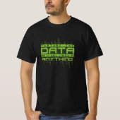 Data Scientist Analyst Engineer T-shirt (Voorkant)