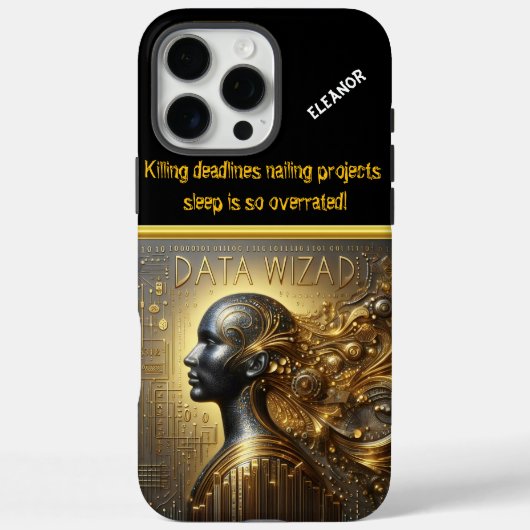 Data Scientist bij Tech Art Case-Mate iPhone Case (Achterkant)