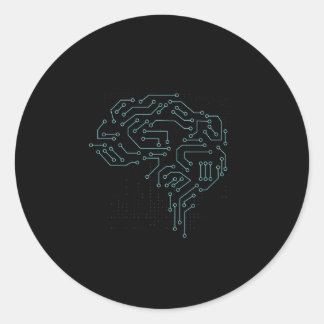 Data scientist citeert te legitiem om te overfit ronde sticker