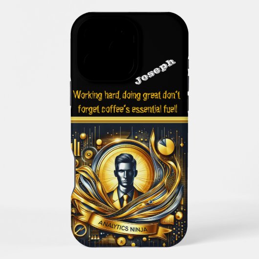 Data Scientist Crafting Analytics Magic iPhone Hoesje (Achterkant)